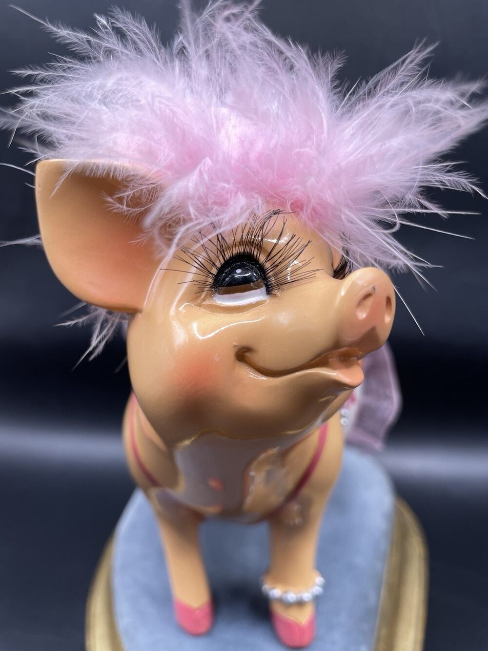 "Diva Piggy" Glamorous Decorative Piggy Bank Collectible Coin Bank